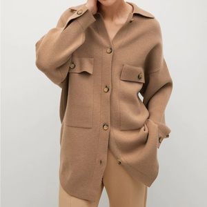 Button knit cardigan